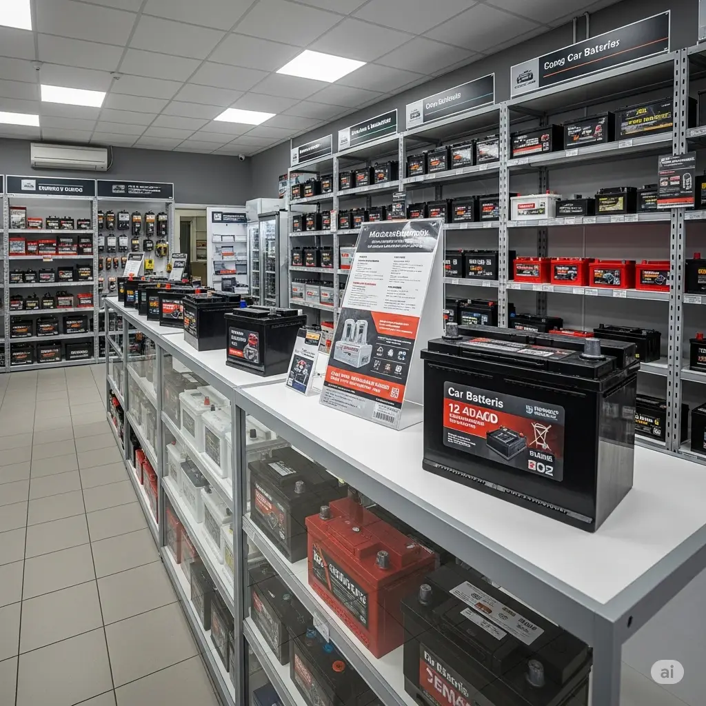 Dükkandan Akü Satışı hizmetinin resmi.